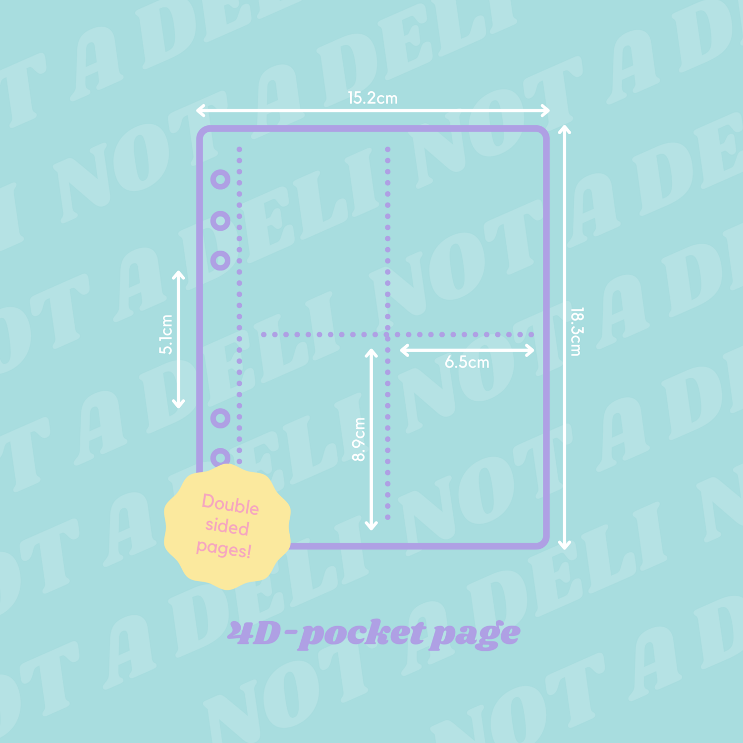 Premium 6-Ring Photocard Pocket Pages*