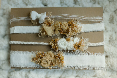 Set Of Floral Headbands