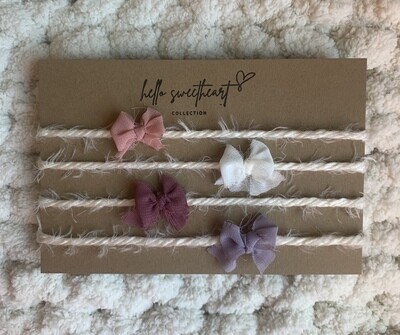 Pastel Bow Collection