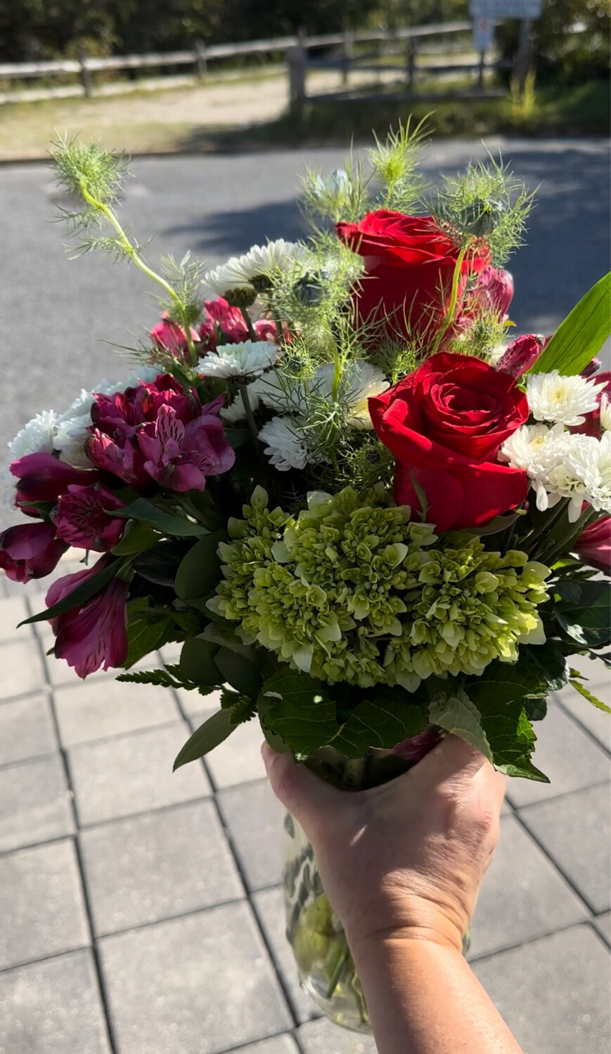 $70 Seasonal Fresh Flower Vase Arrangement