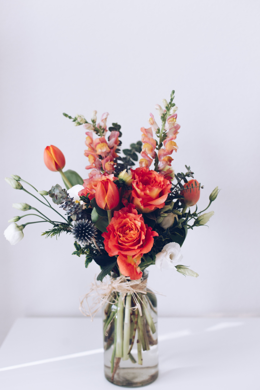 $55 Seasonal Fresh Flower Vase Arrangement - DESIGNER’S CHOICE NO SPECIAL REQUESTS