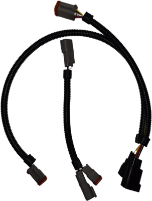 RAM DS 1500 Classic 2+3-Pin - Tail Light Patch Harness Adapter (PAIR)