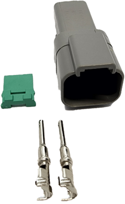 2-Pin Deutsch Socket Kit (DT04-2P)