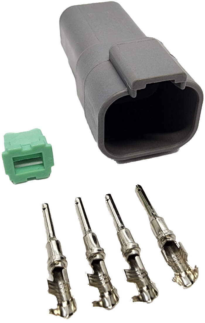 4-Pin Deutsch Socket (DT04-4P)