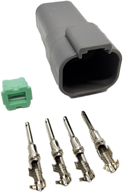 4-Pin Deutsch Socket (DT04-4P)