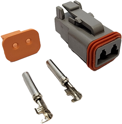 2-Pin Deutsch Plug (DT06-2S)