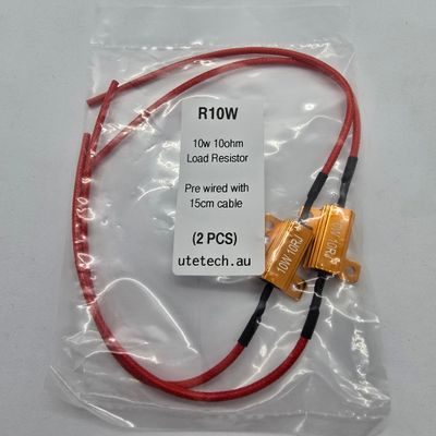10w Resistor w/15cm wires (PAIR)