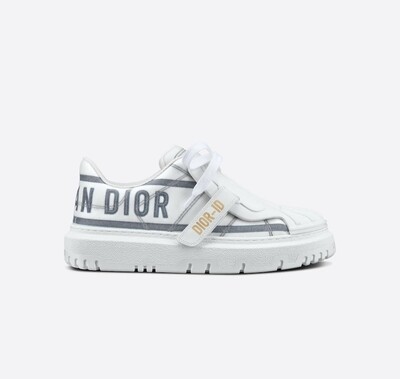 DIOR-ID SNEAKER
White and French Blue Technical Fabric