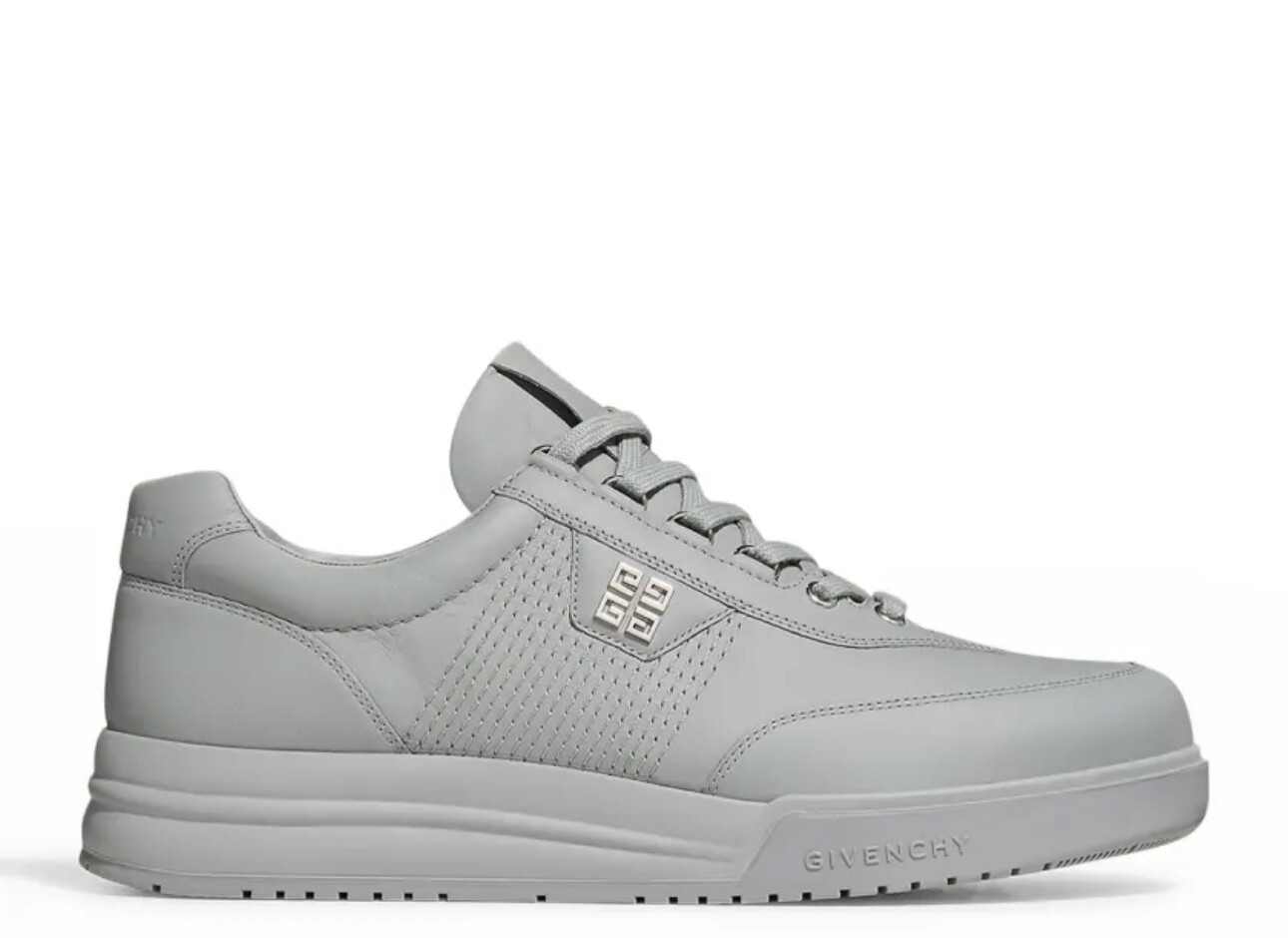 Givenchy
Men&#39;s Leather 4G-Logo Low-Top Sneakers