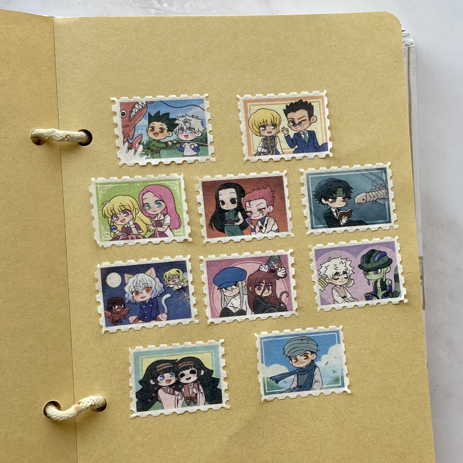 Hunter x Hunter Stamp Washi Tape