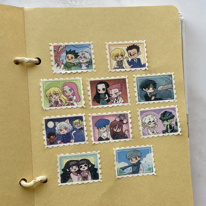Hunter x Hunter Stamp Washi Tape