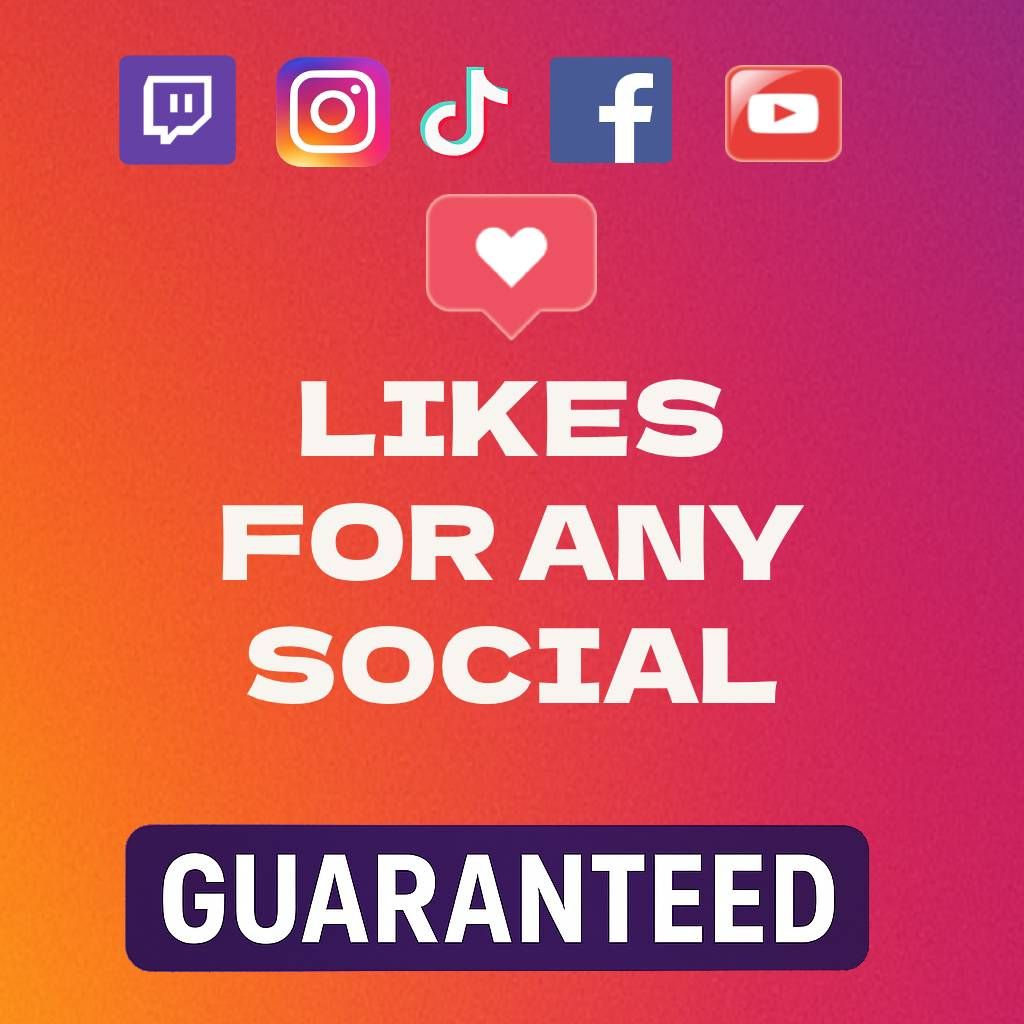 Likes for any Social