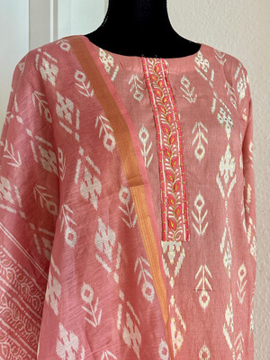 Salwar top, bottom and dupata Size XL