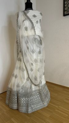 Half Saree Semi Stitched