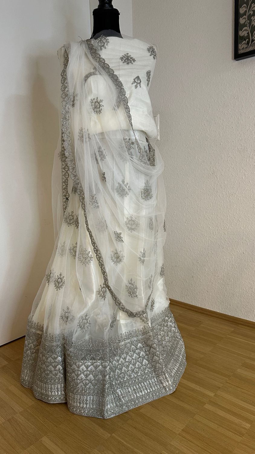 Half Saree Semi Stitched