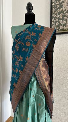 Half Saree Semi Stitched