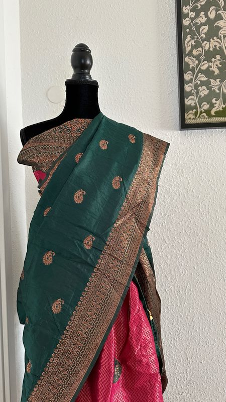 Half Saree Semi Stitched