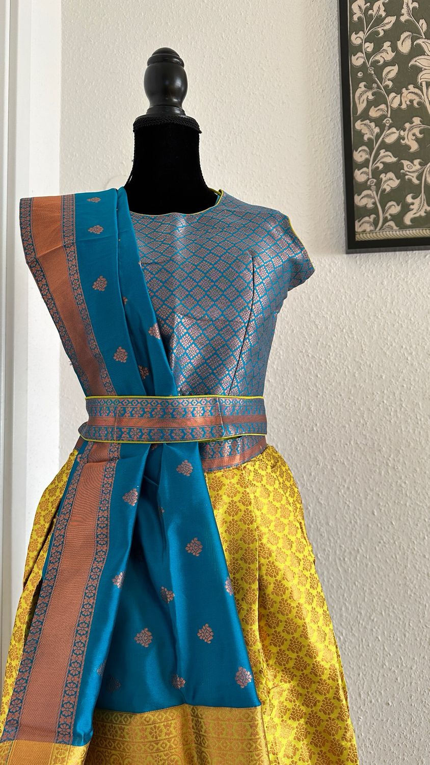 Half Saree Stitched