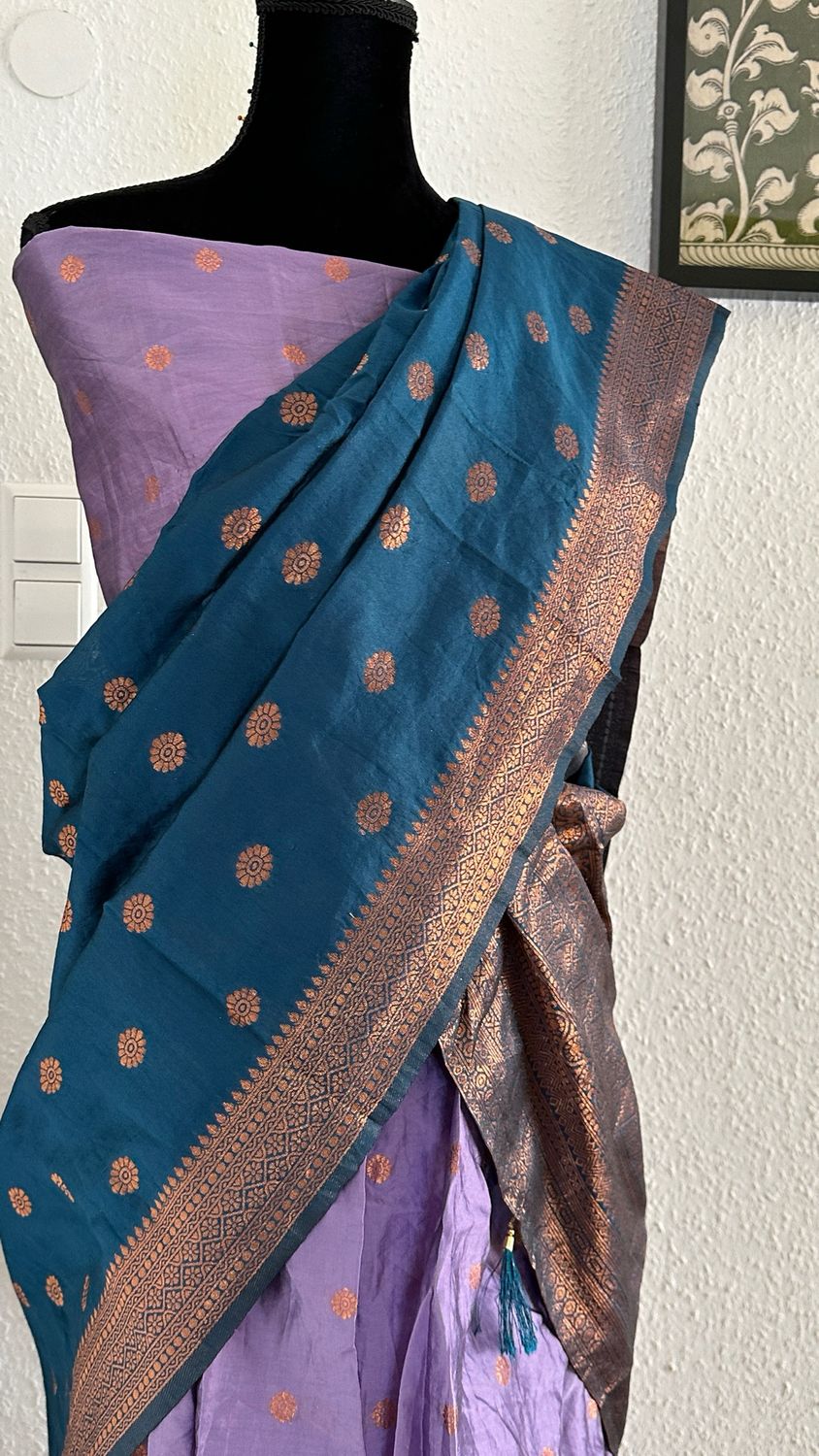 Half Saree Semi Stitched