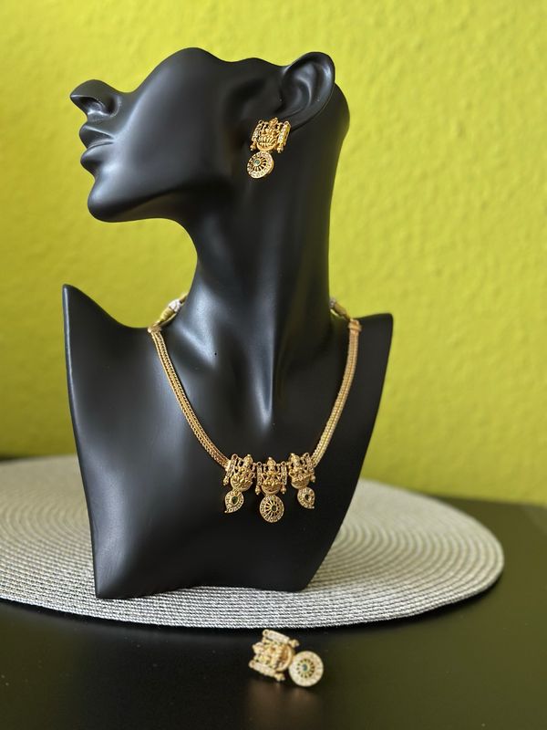 Temple Pendant Necklace