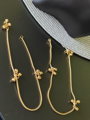 Gold-Color Daily Wear Anklets​