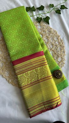 Silk type god saree