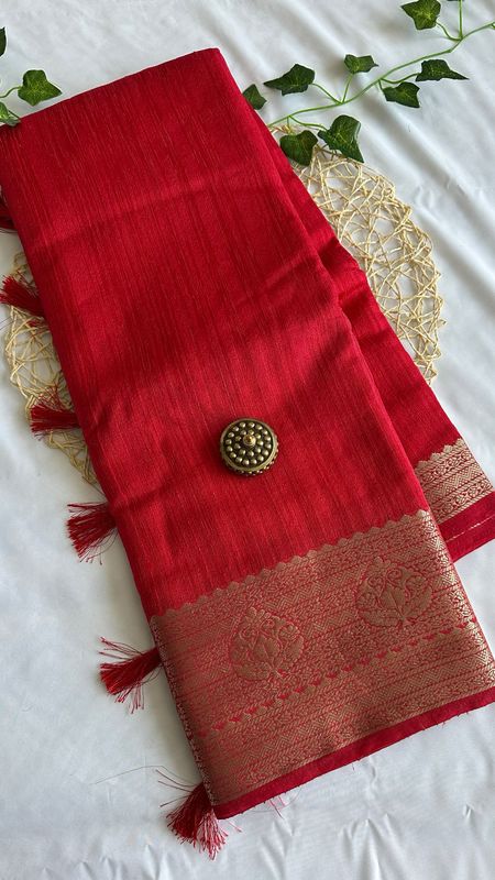 Semi Jute Silk Saree