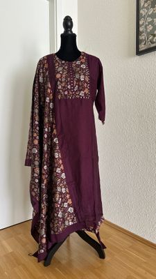 Salwar top, bottom and dupata Size XXL