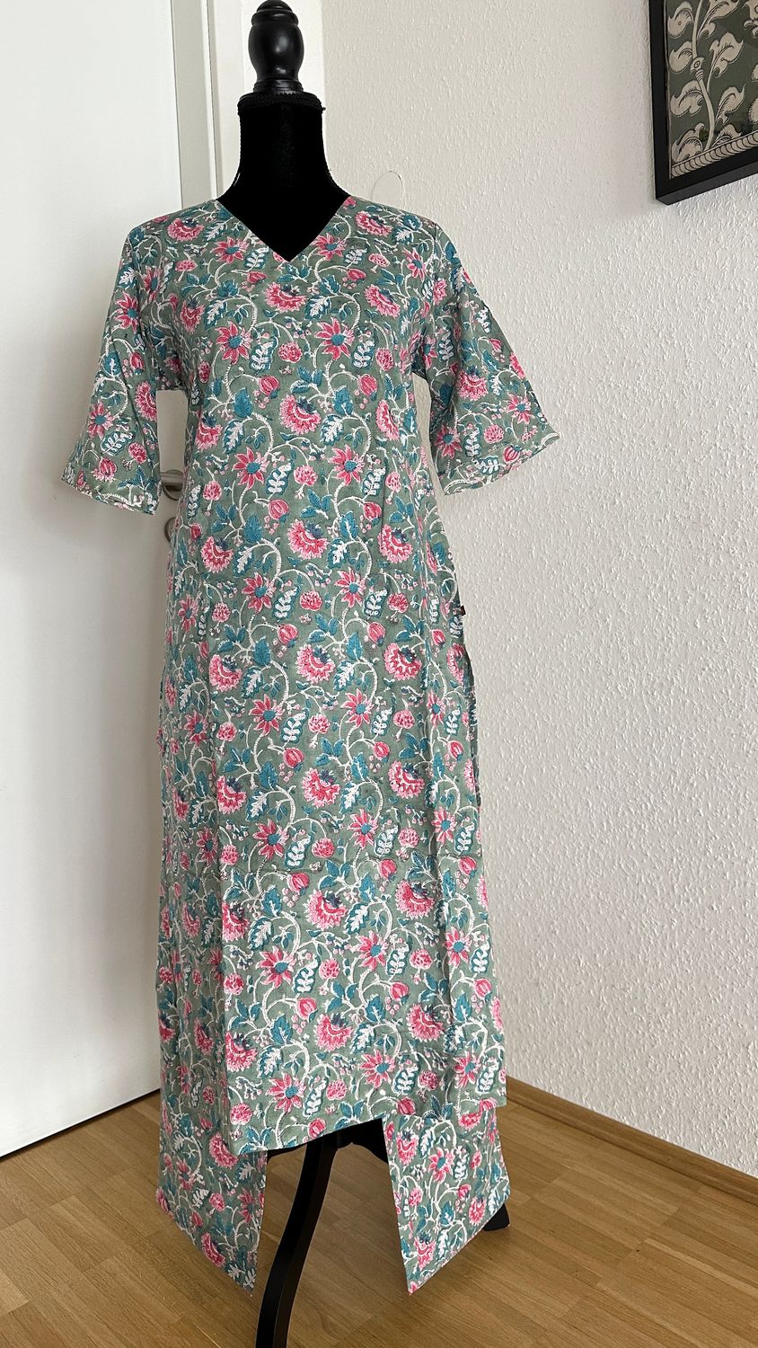 Cotton Co-ord Set – Top & Pant Size L