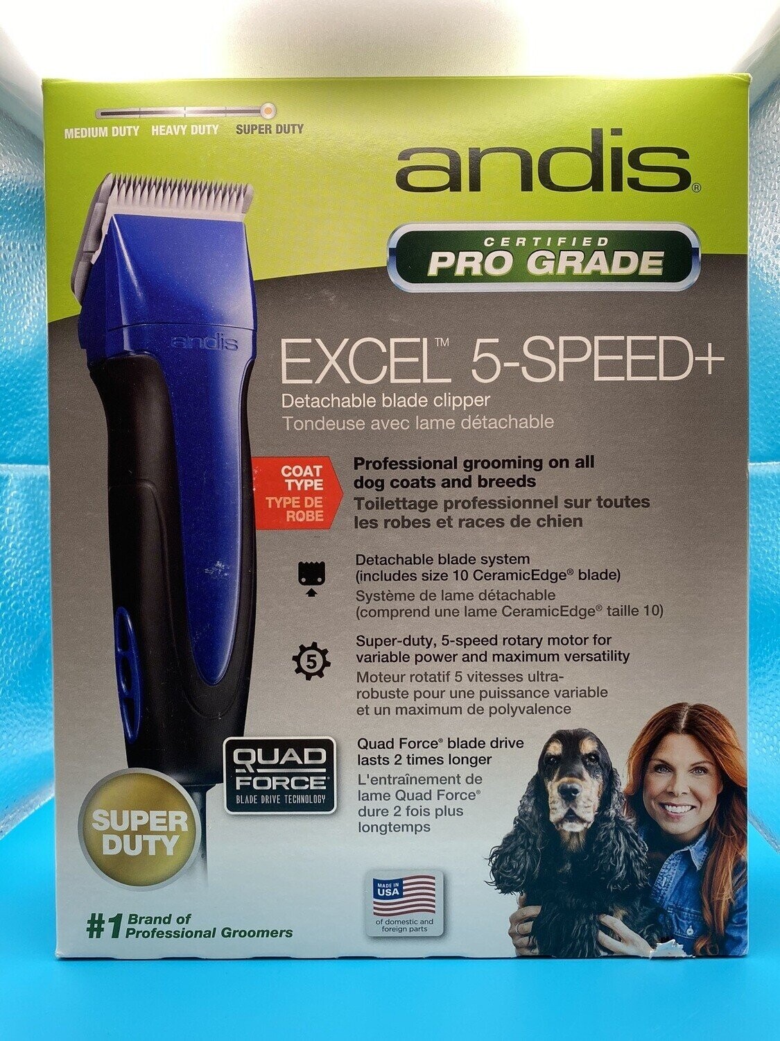 Andis SMC 5 Speed Clipper | Dog Clippers | Sharp Edges