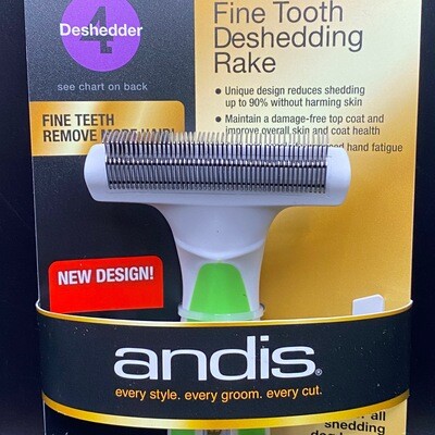 Andis fine tooth deshedding rake