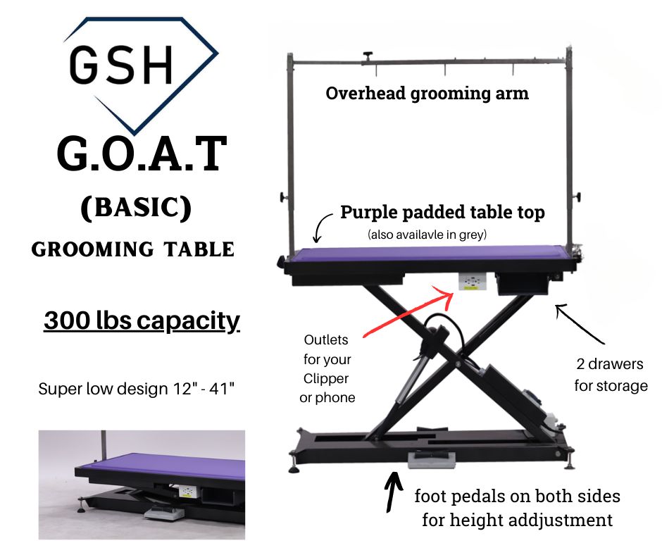 GSH Basic G.O.A.T Grooming Table