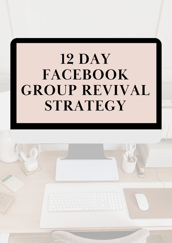 12 Day Facebook Group Revival Strategy