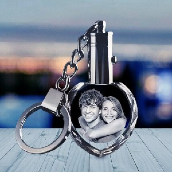 Heart Key Chain