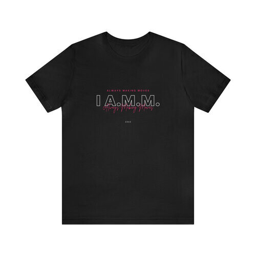 Introducing Our New Signature Line: I A.M.M. Cotton Tee--TM