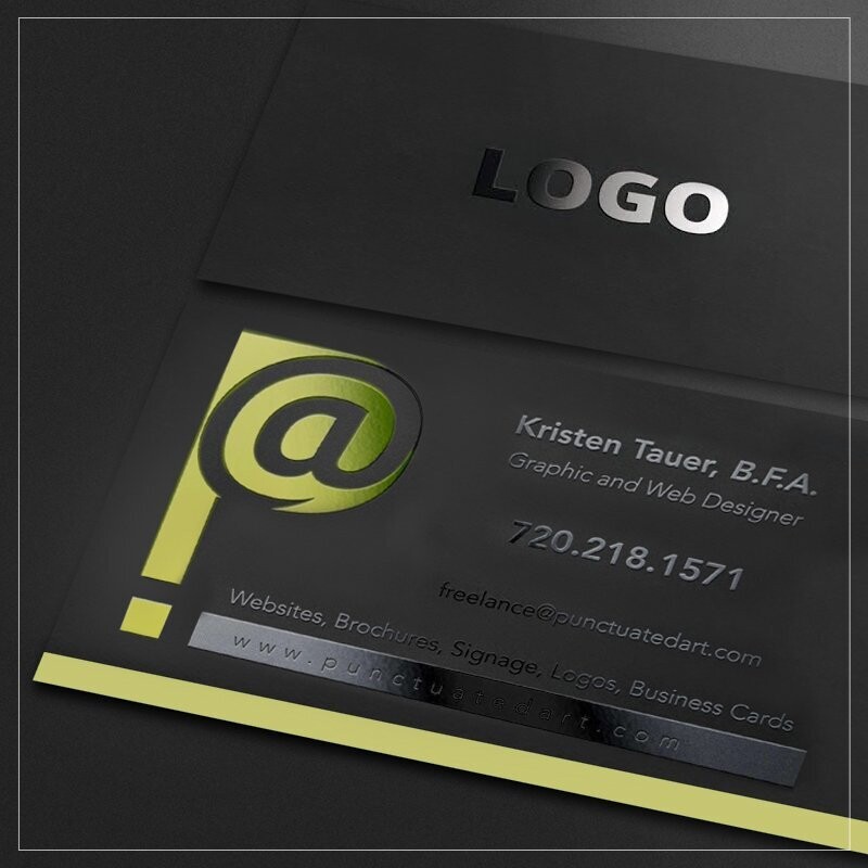 Spot UV Business Cards