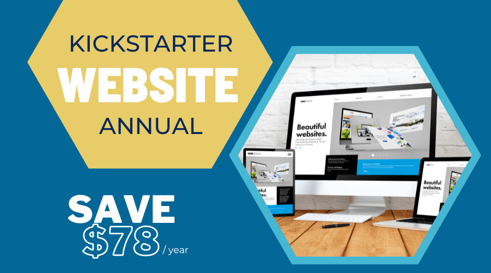 KickStarter Website (Yearly Package)