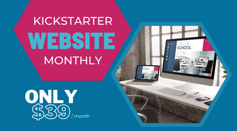 KickStarter Website (Monthly Package)