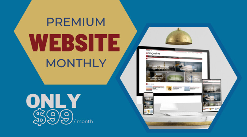 Premium Website (Monthly Package)