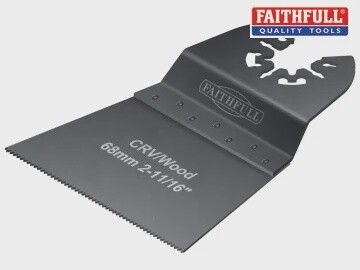 FAIMFW68B Multi-Function Tool CrV Flush Cut Wood Blade Side Set 68mm (Pack 5)