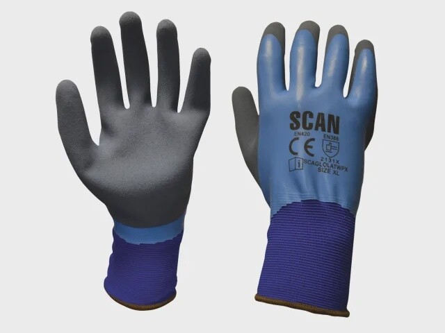 Waterproof Latex Gloves - XL (Size 10)