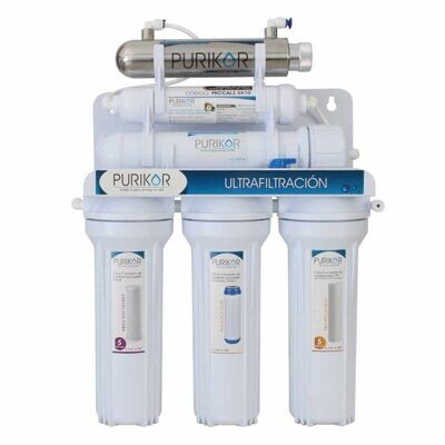 Filtro de agua 6 etapas ultrafiltracion, lampara uv 