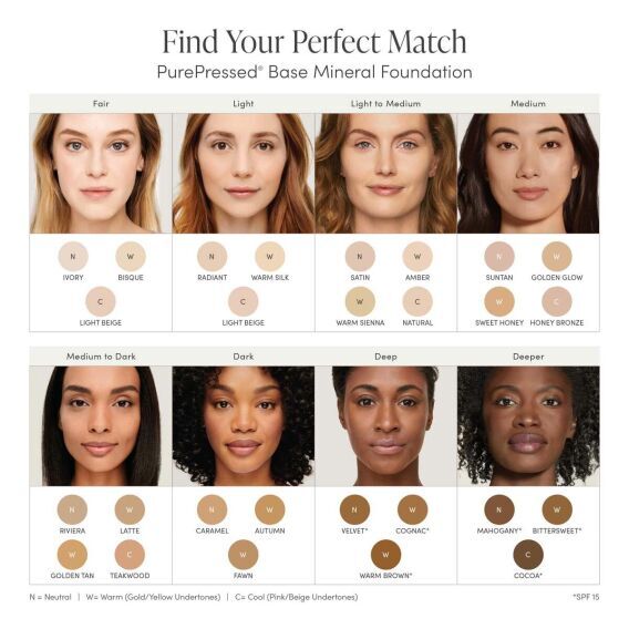 PurePressed Base Mineral Foundation Refill SPF 20/15