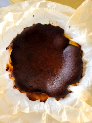 Basque cheesecake vanilla