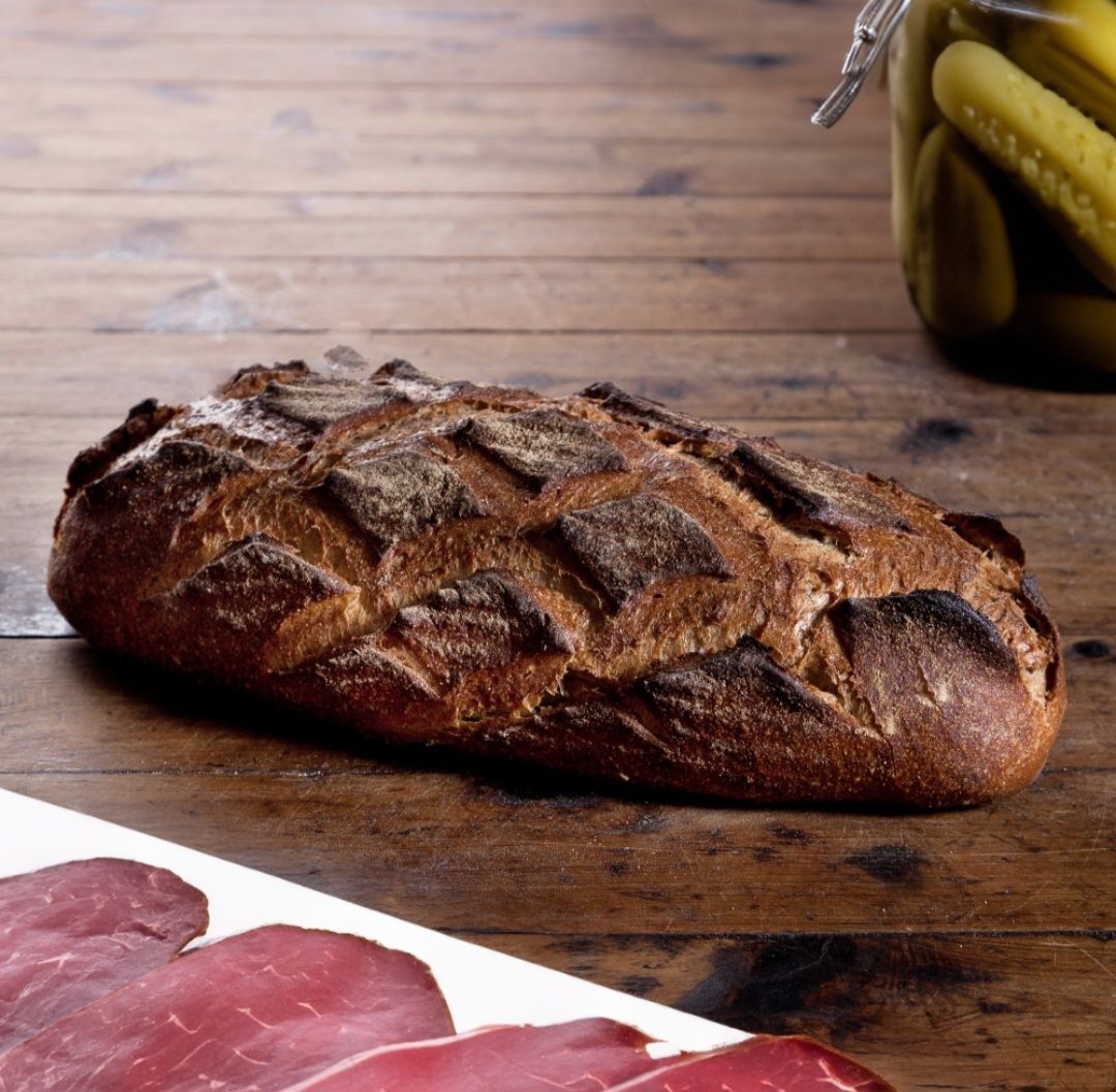Deli style rye sourdough