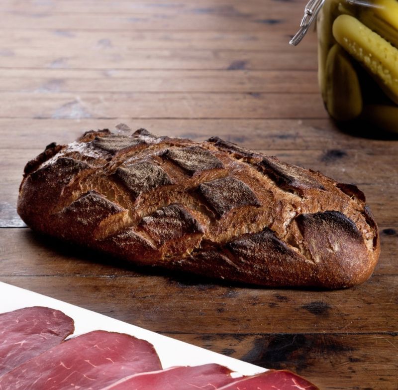 Deli style rye sourdough