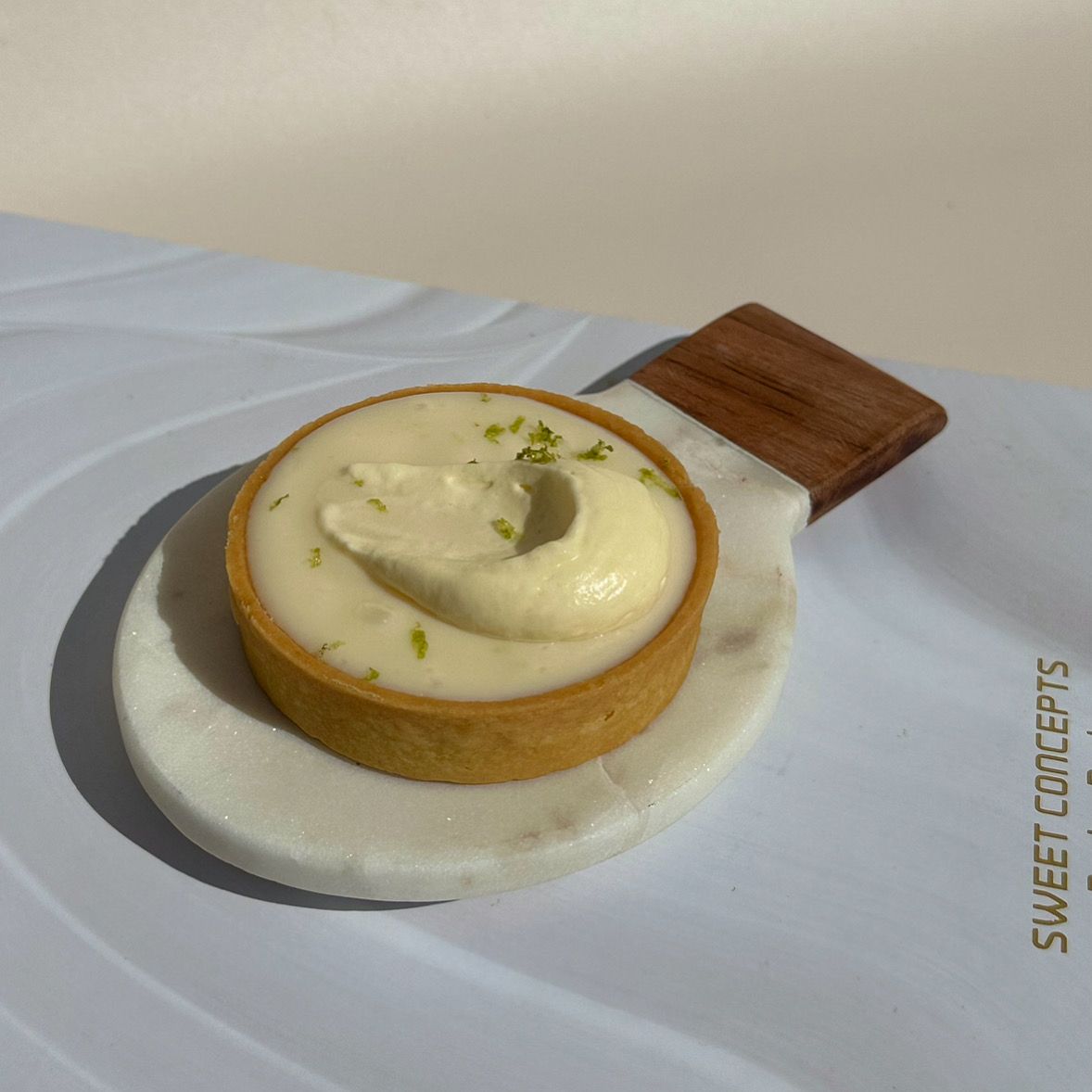Key lime tart