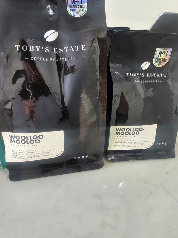 Tobys Estate coffee beans