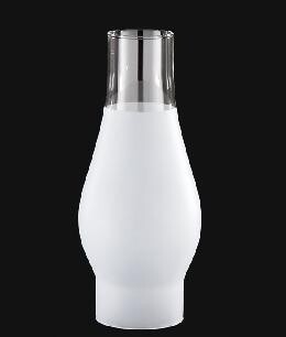 3/4 Frosted Glass Chimney - 2 5/8" Fitter; 8 1/2" High