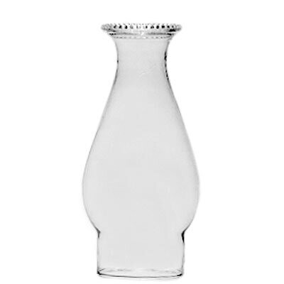 Clear Chimney - 3" Fitter; 8 1/2" High; CR Top; 4" Bulge